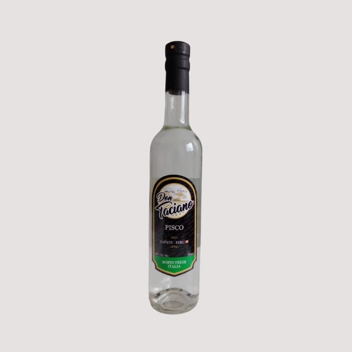 Pisco Don Taciano, Mosto Verde Italia, 500 ml.